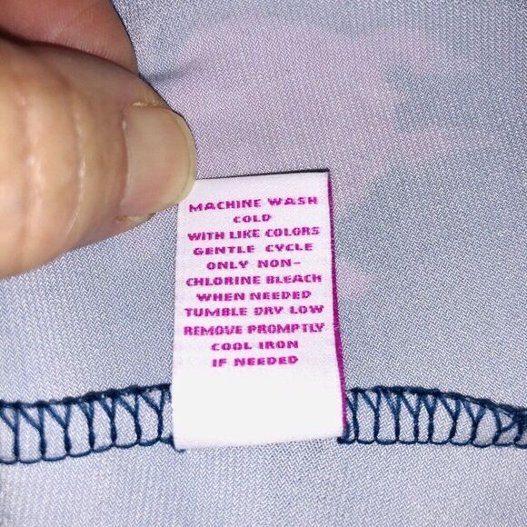 Leoma Lovegrove Size Small Dress Wearable Art Abstract Turtles Design Sttiped - Picture 5 of 7